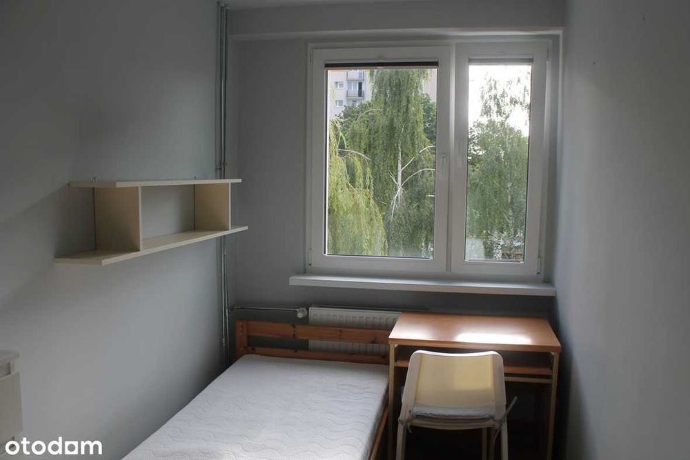 Pokój jednoosobowy dla studentki/a na Grunwaldzie, wszystkie opłaty w cenie