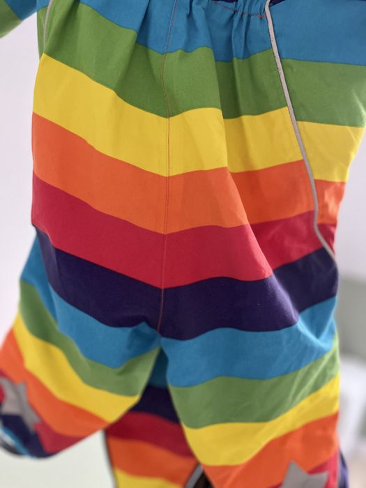 Kombinezon zimowy narciarski Molo Pyxis rainbow tęczowy kolorowy 80