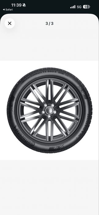 4 Pneus Inverno Continental WinterContact Ts860s Ssr 255/35/19 e 225/40/19 Como Novos