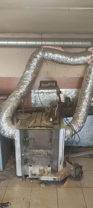 Piec nadmuchowy bez sterownika z dmuchawą