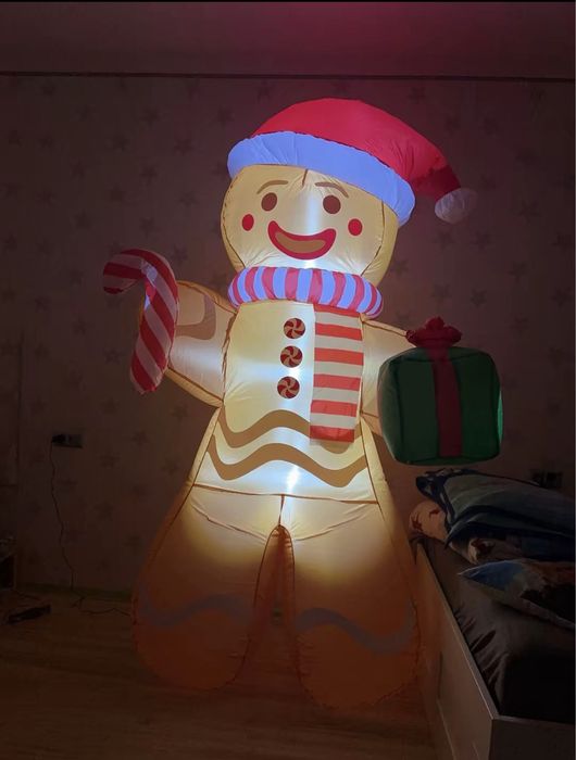 Dmuchany ciastek  na zewnatrz do dekoracji