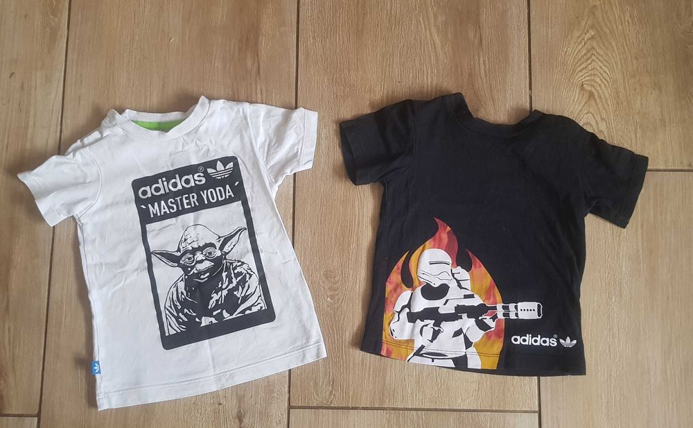2 koszulki adidas star Wars limitowana edycja