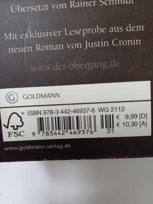 Justin Cronin - Der Ubergang