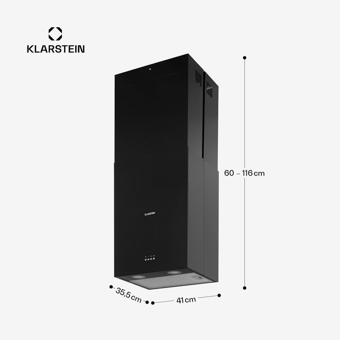 Острівна кухонна витяжка Klarstein Structura