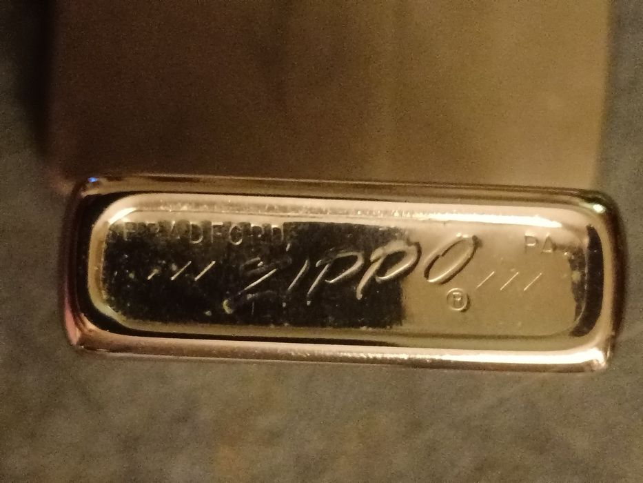 Isqueiro antigo Zippo militar - submarino Psyché