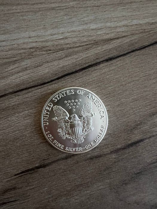 ‼️Монети срібні Американський орел різні роки‼️
