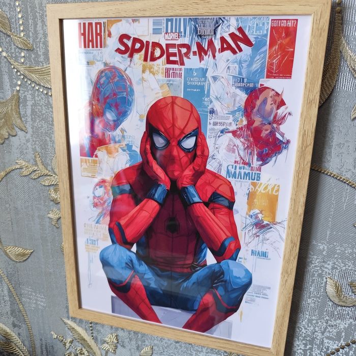 Постер А4 в рамці Spider Man, Doctor Doom