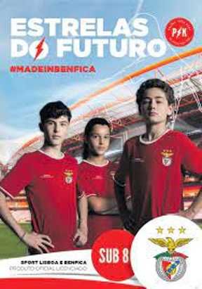 Cromos Caderneta Escolinhas Benfica 2023/2024 (0,25€ p/ Cromo)