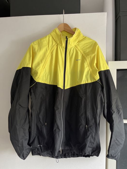 Nike kurtka sportowa storm-fit do biegania XL czarno żółta