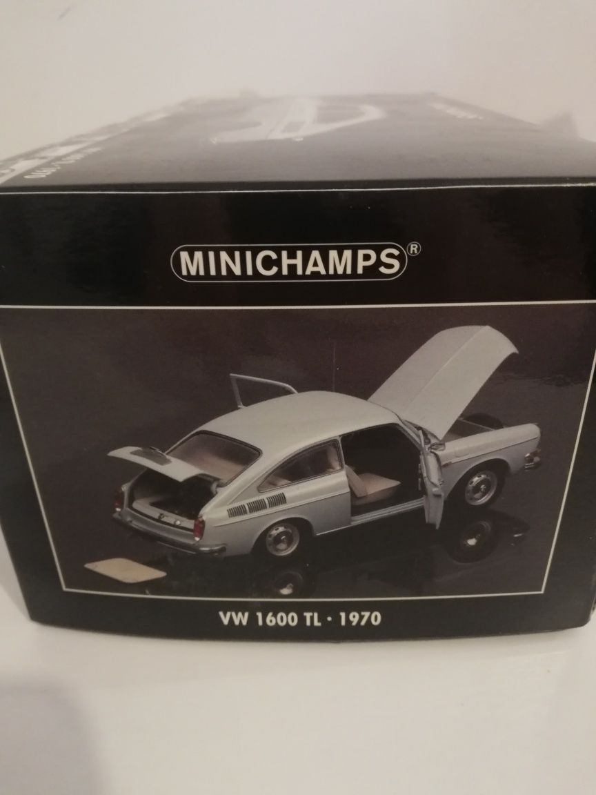 1/18 VW 1600 TL・1970 ミニチャンプス VOLKSWAGEN 1600 TL 1970 MINICHAMPS 1/18 - YouTube