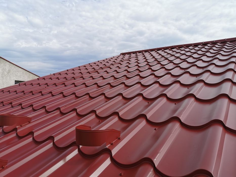 Malowanie dachów, malowanie dachu, malowanie dachówki.