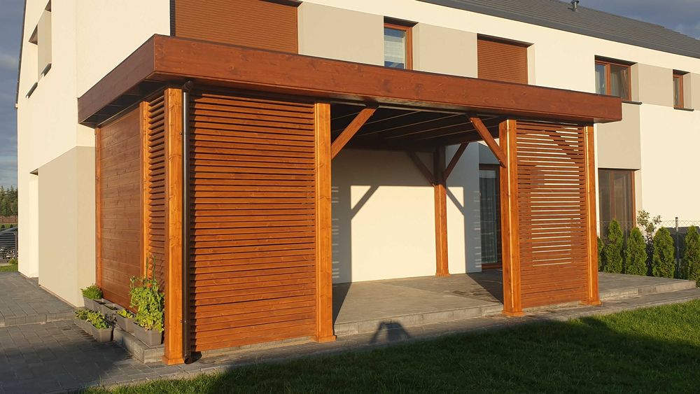 Zadaszenie 6,6 x 3,6 m Montaż Transport w cenie