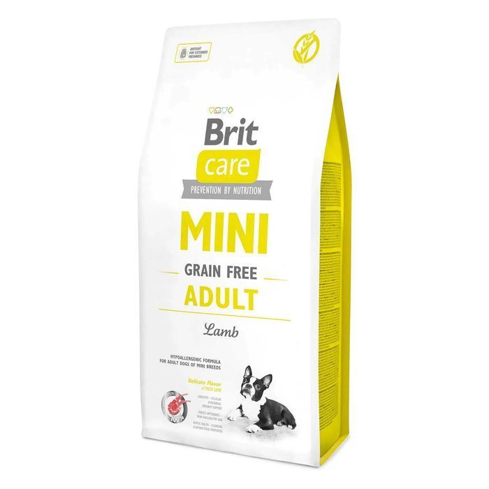 Сухой корм для собак Brit Care GF Mini Adult Lamb с ягненком 2кг