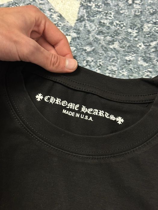 long sleeve chrome hearts лонг слив хром хартс