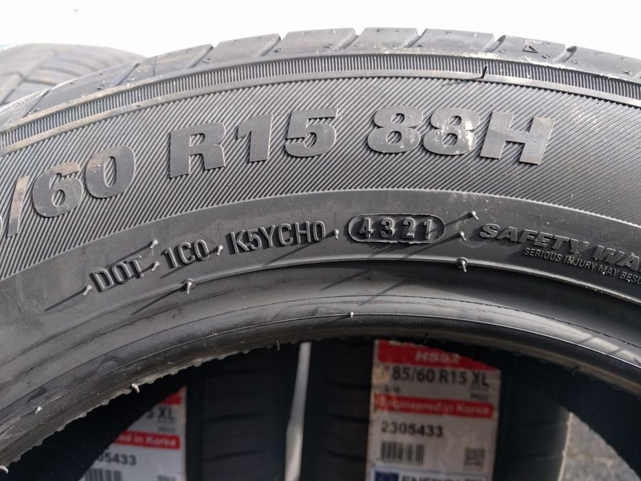 185/60R15 88H XL Kumho Ecsta HS52 NOWE Nowa Sól • OLX.pl