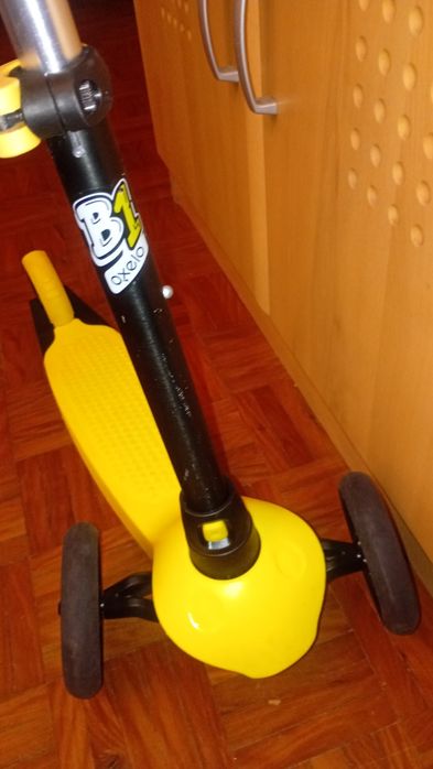 Trotinete Criança Btwin B100 3 Rodas Amarela