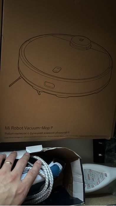 Aspirador Robô Xiaomi Mi Robot Vacuum-Mop P – Aspira e Passa Pano