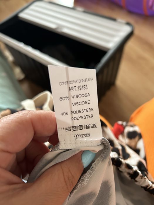 Rosa rossa wloskie spodnie 44/46