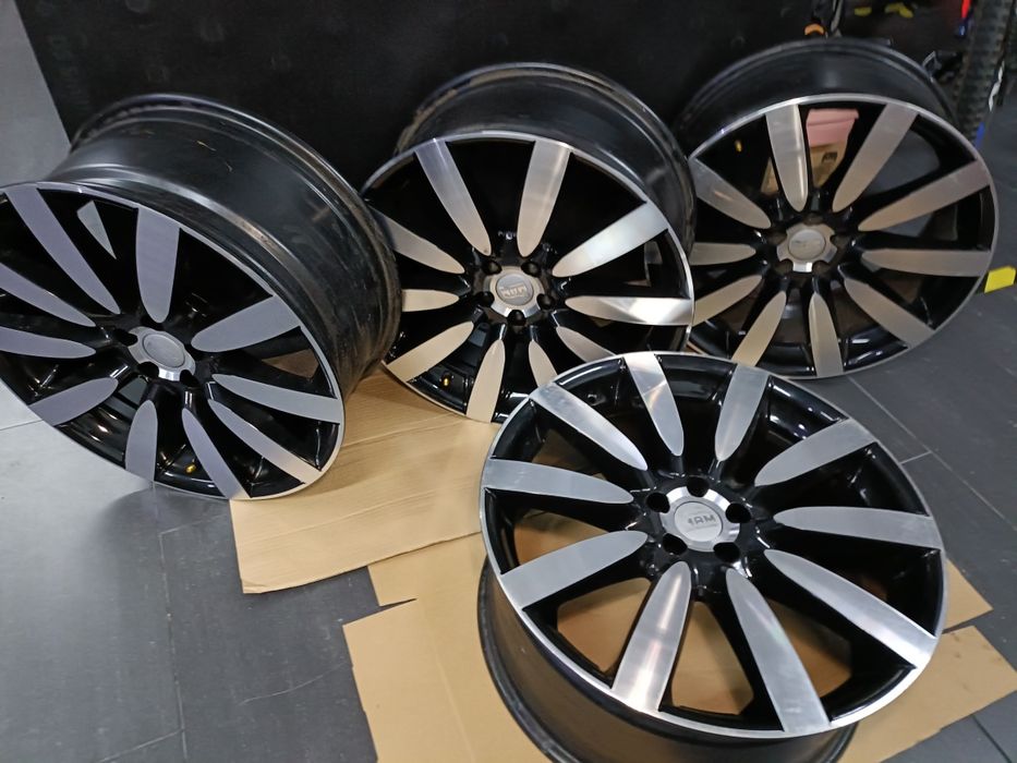 Jantes alumínio MAM 19"x8,5J ET30 5x100 polido/preto