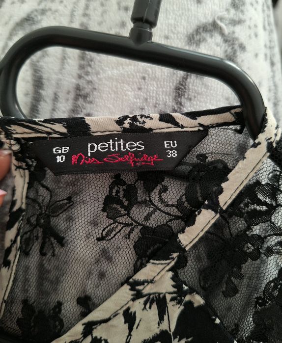 Miss Selfridge sukienka z koronka r. 36