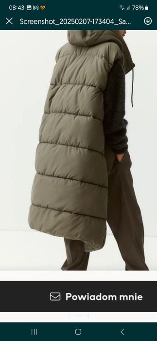 Bezrękawnik damski H&M S