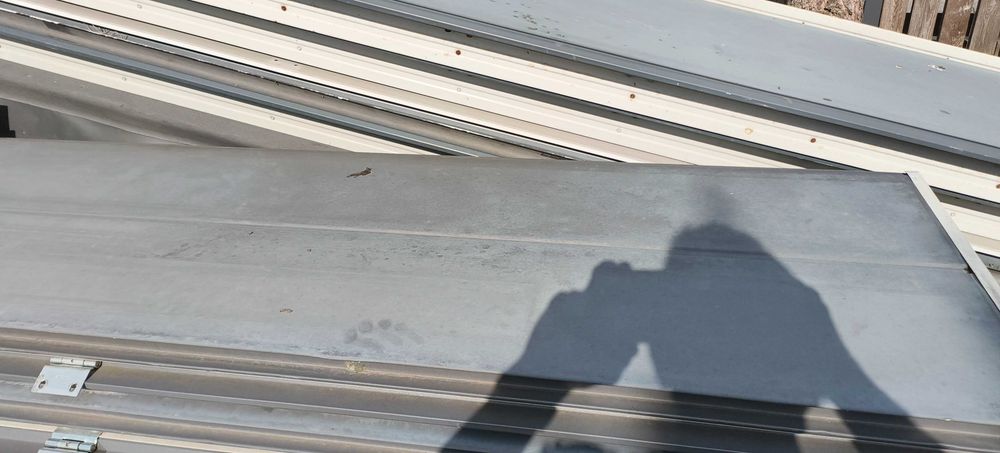 Panel, segment bramy, płyta warstwowa 40 mm, możliwy transport