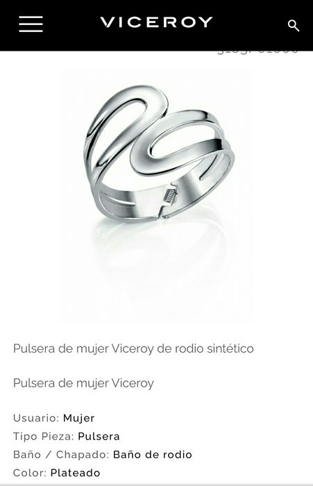 Pulseira VICEROY -  cor prata