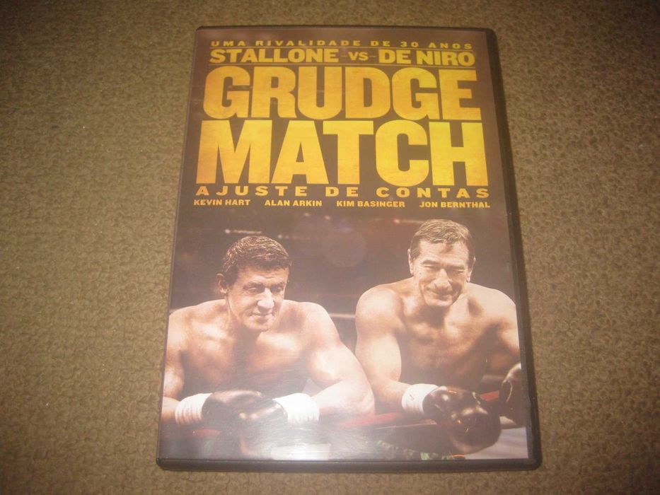DVD "Grudge Match - Ajuste de Contas" com Sylvester Stallone