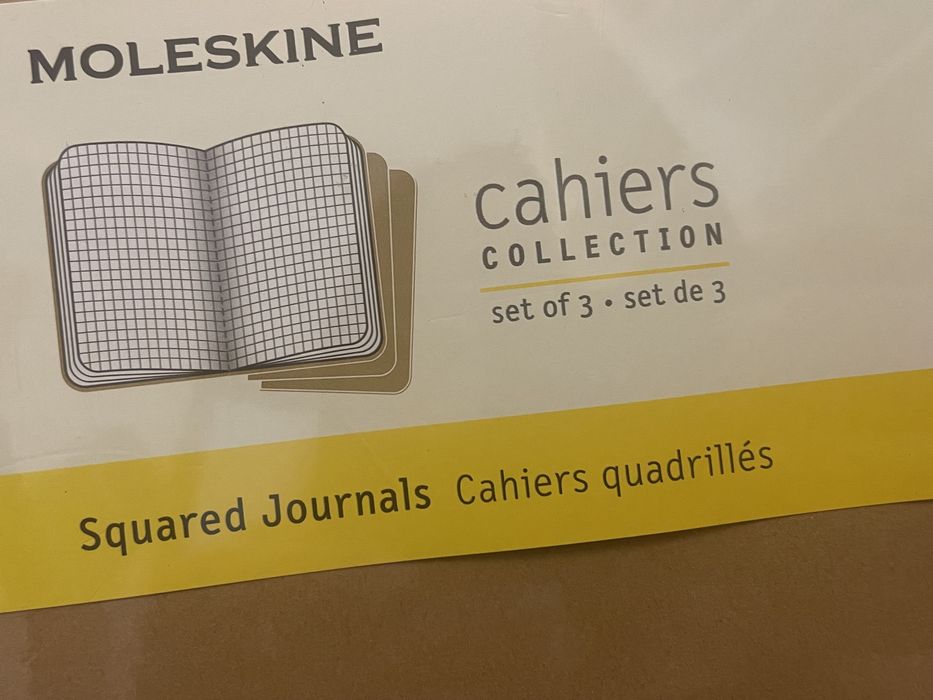 3 Moleskine XL 21,6 x 27,9 cm
