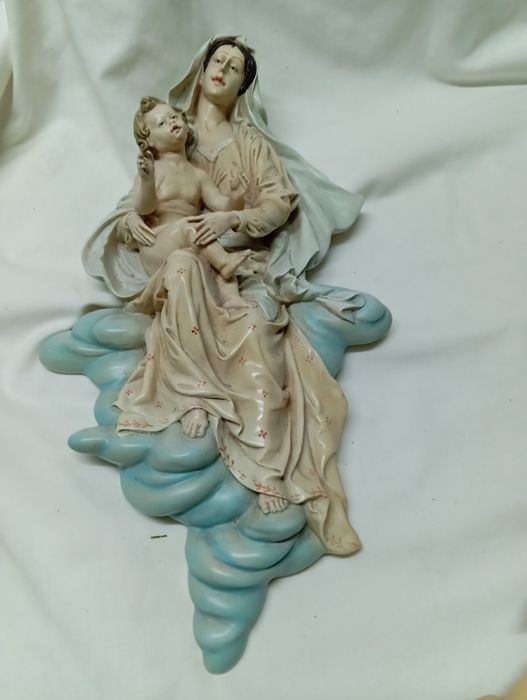 Crucifixo + Virgem com o Menino