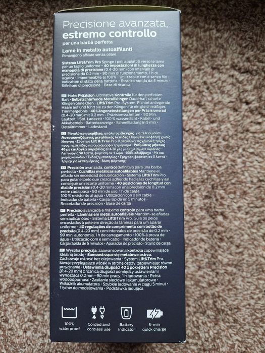 Тример philips 5000 bt5515/15 для бороди та вусів