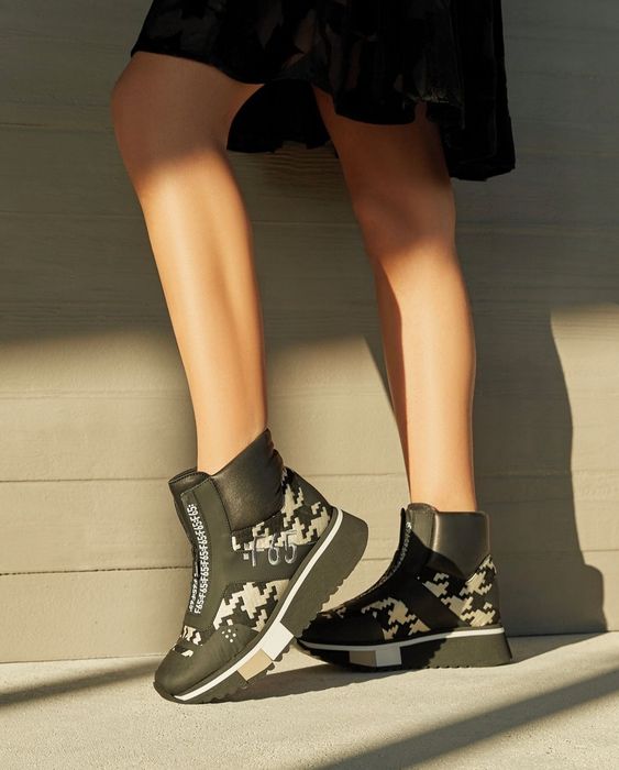 Оригинал. 36-36.5 Ботинки кроссовки хайтопы FABI F65 Италия