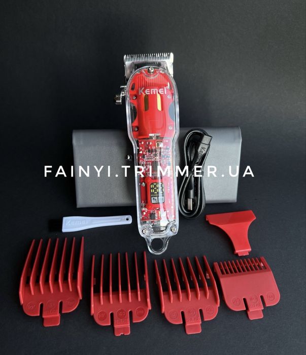 ‼️АКЦІЯ‼️Професійна машинка Kemei  стрижки голови бороди тример