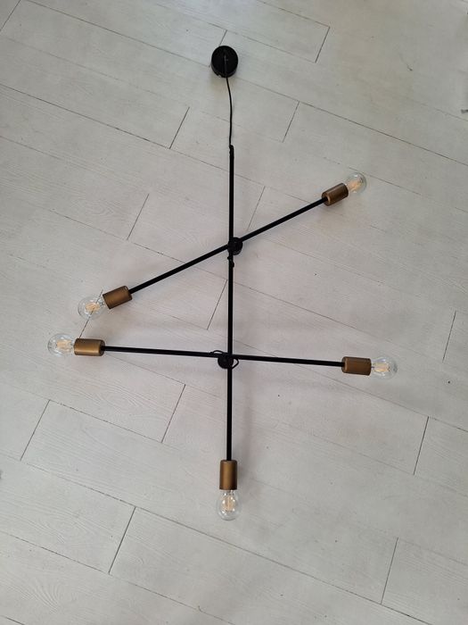 Lampa wisząca STICKS X5 retro simple Nowodvorski Lighting