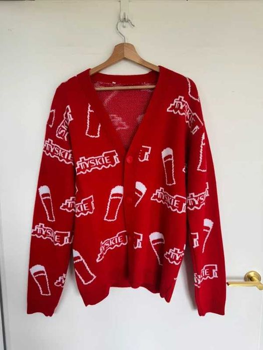 Sweter kardigan Tyskie, L, nowy