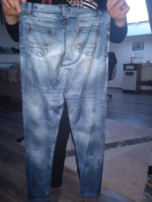 Legginsy zestaw 4szt- 140