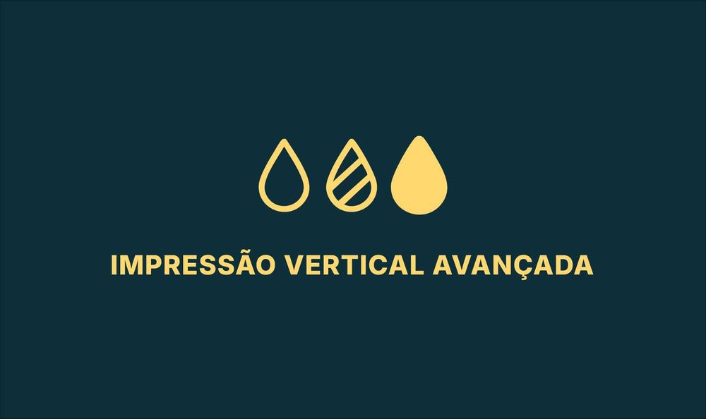 Transforme paredes sem vida em arte! Impressão vertical personalizada.