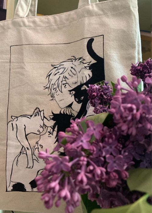 шопер аниме незнакомец на берегу моря