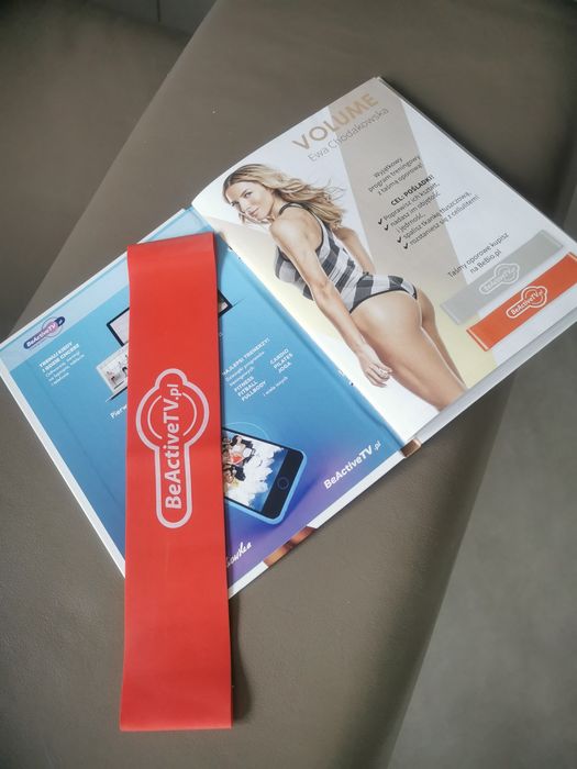 Płyta Ewa Chodakowska VOLUME taśma do ćwiczeń+książka Mini band gumy