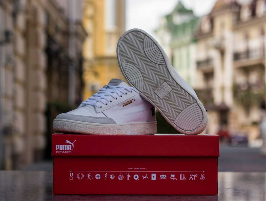 2кольори! Puma Ralph Sampson MC 40-46р топ якість знижка шкіра