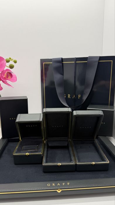 Фіромове пакування під підвіс,колечко,сережки Graff Графф.Новий