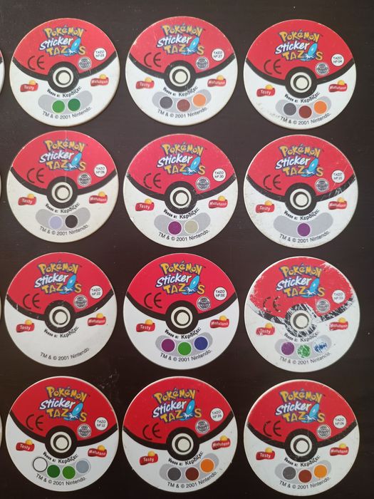 Tazos Pokémon sticker completa 35/35
