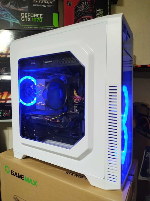 Ігровий комп'ютер Intel I3 12100F 4.3GHZ, GTX 1060 6gb, 16GB DDR4, SSD