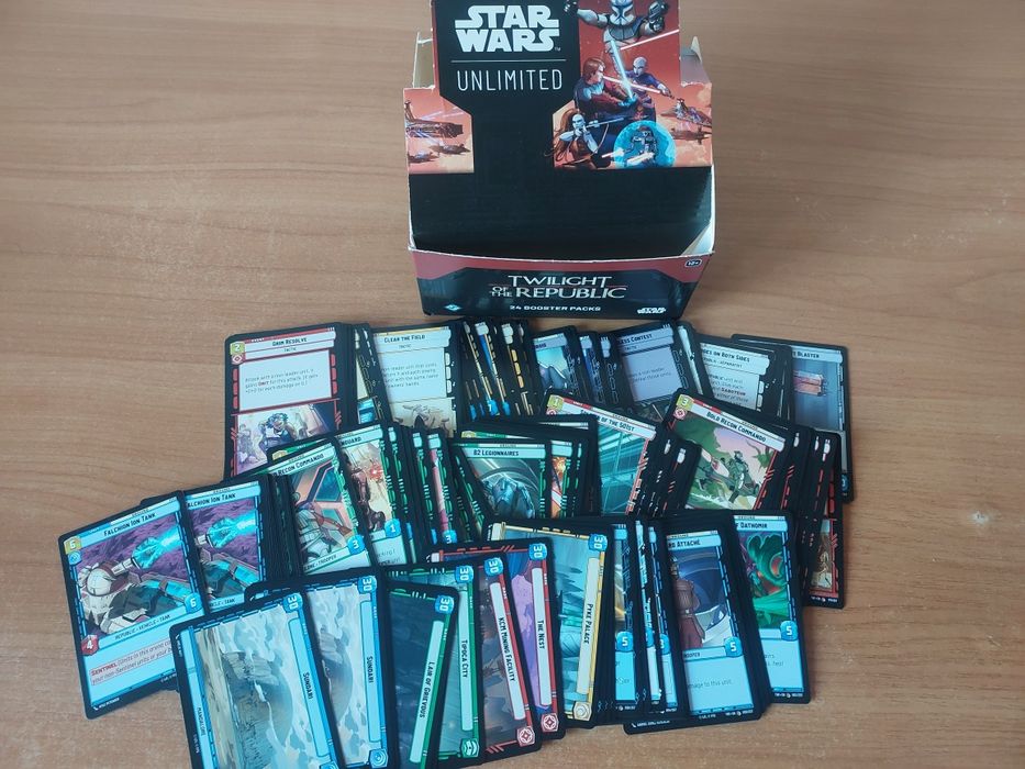 Карточки Star Wars Unlimited Twilight of the Republic
