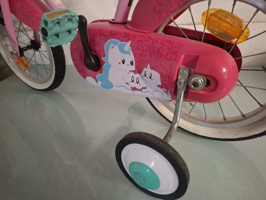 BICICLETA 14 POLEGADAS 500 UNICORN B'TWIN 3-5 ANOS
2015