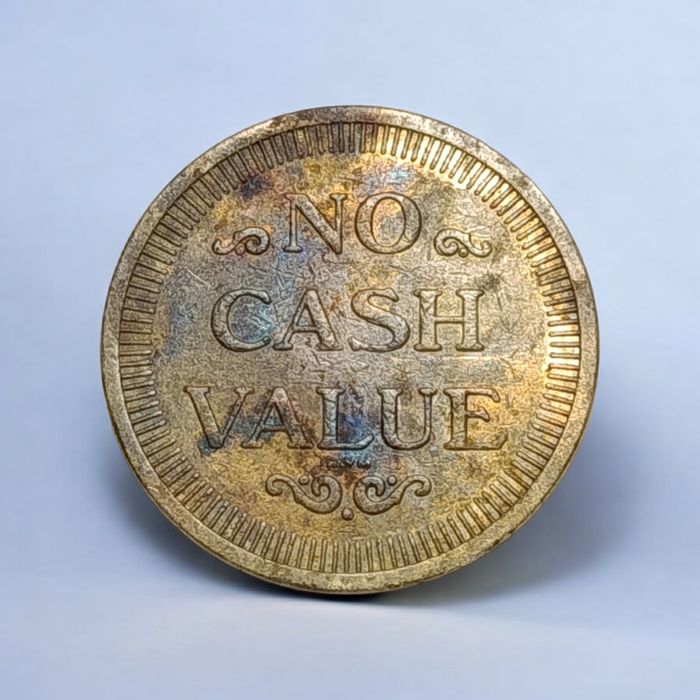 Жетон США  No cash value