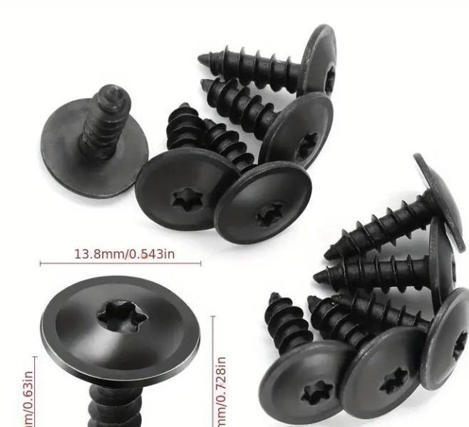 Parafusos em aço autoperfurantes