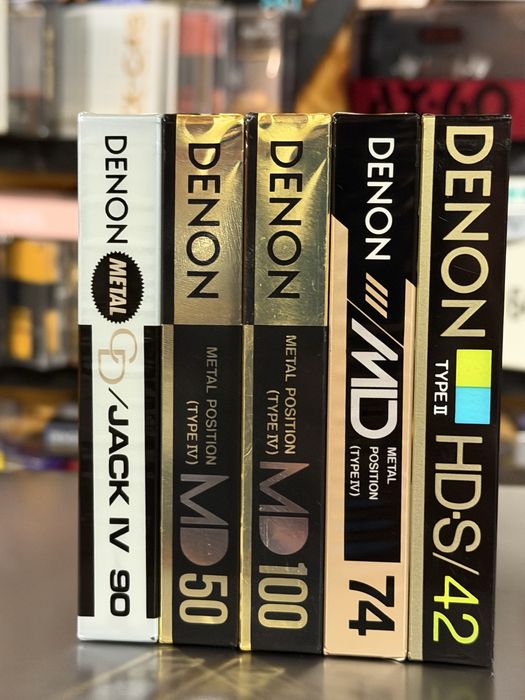 Продам аудио кассеты Denon Metal
