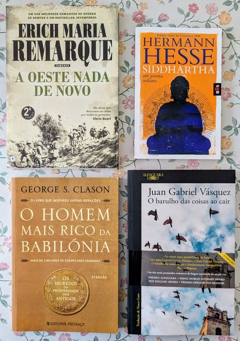 Lote livros literatura internacional