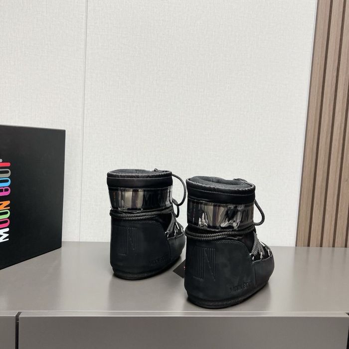 Moon Boot Icon Low Glance Black